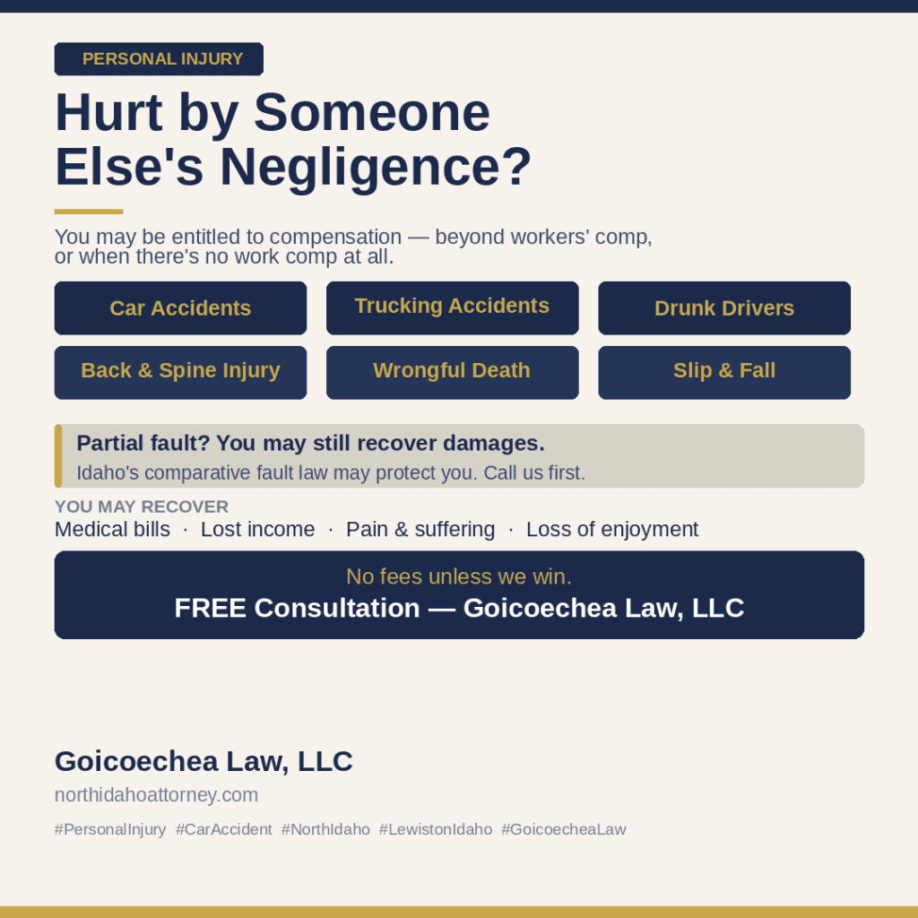 Idaho Personal Injury